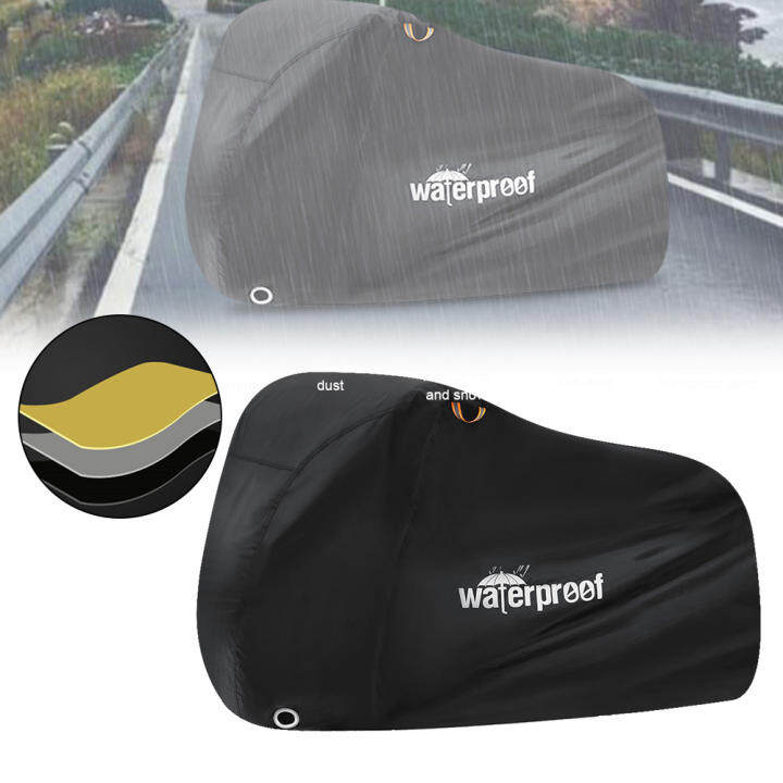 bike cover with lock