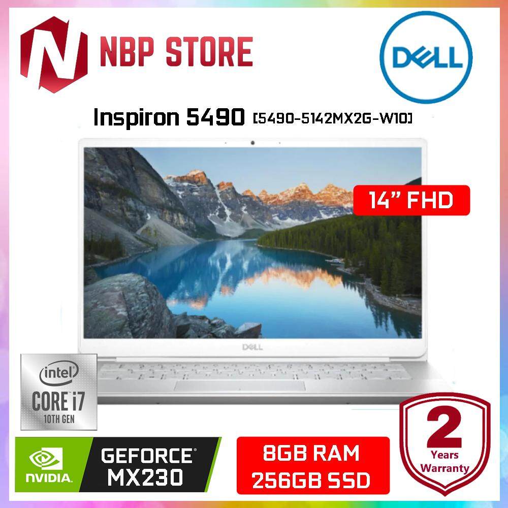 Dell Inspiron 5490-5142MX2G-W10 14 FHD Laptop Silver ( i7-10510U, 8GB, 256GB, MX230 2GB, W10 ) Malaysia