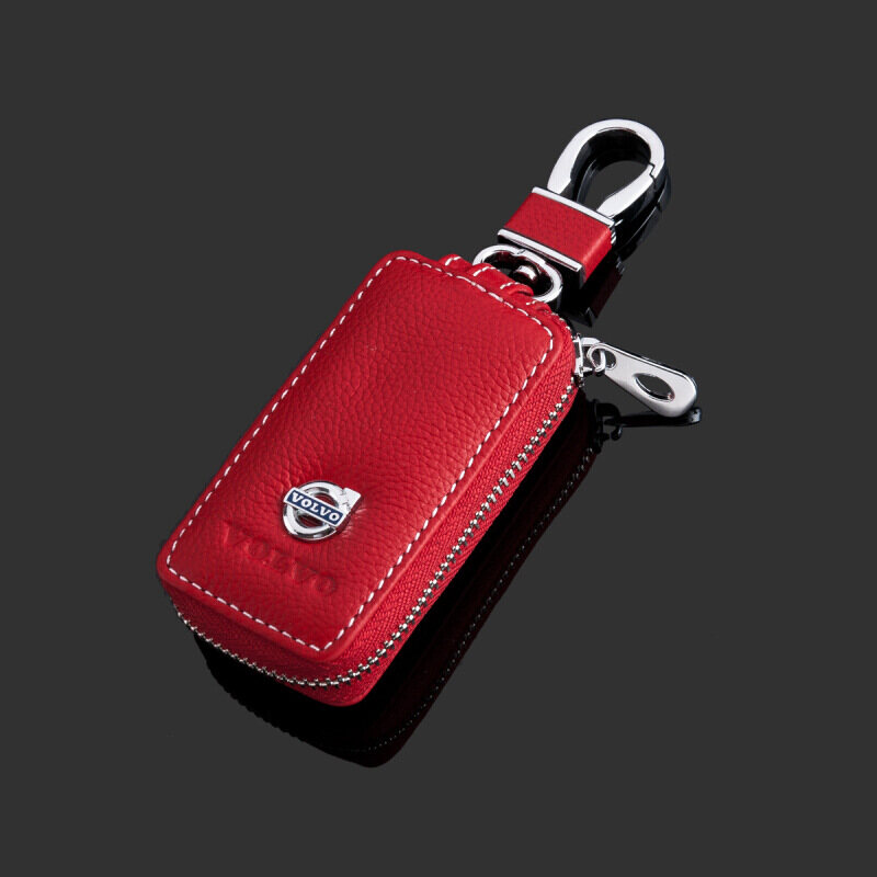 For Volvo C30s60xc60s60ls80lxc90v40v60 Only Car Leather Key Bag Case