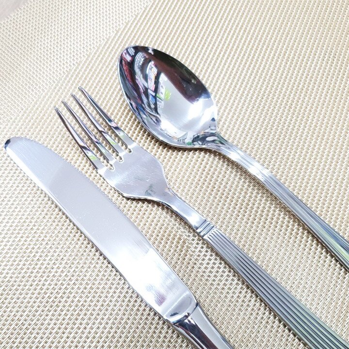 Bộ bàn ăn 3 món S27.1 dao muỗng nĩa ăn bít tết cao cấp