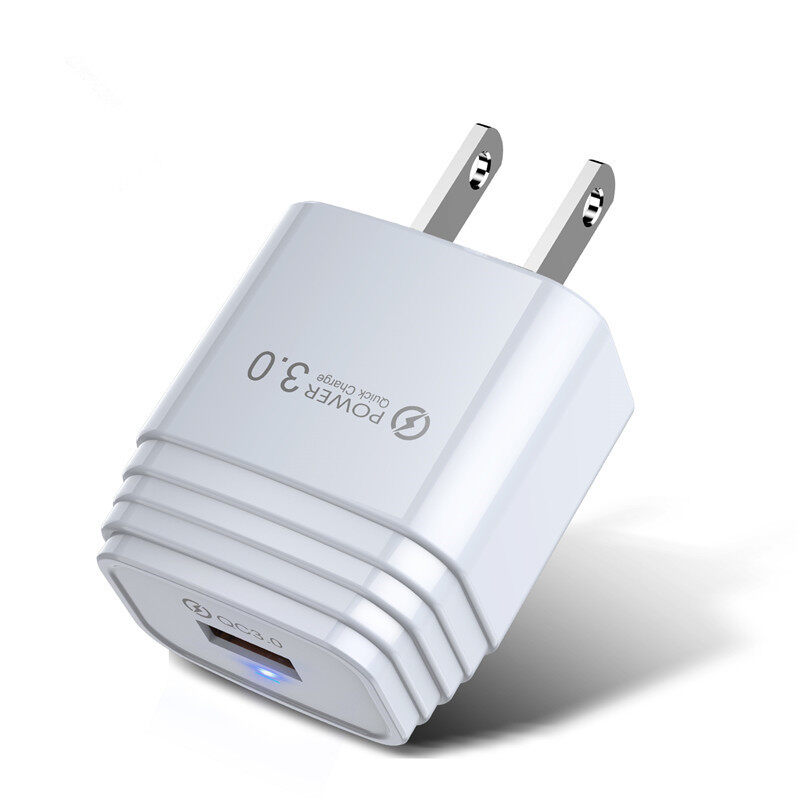 Giá Bestdigital Size Nhỏ QC 3.0 USB Đèn LED Chỉ Dẫn Tường Adapter Sạc Samsung Huawei iPhone Vivo Oppo Nhà/Du Lịch /Văn Phòng EU/Mỹ/Anh Cắm