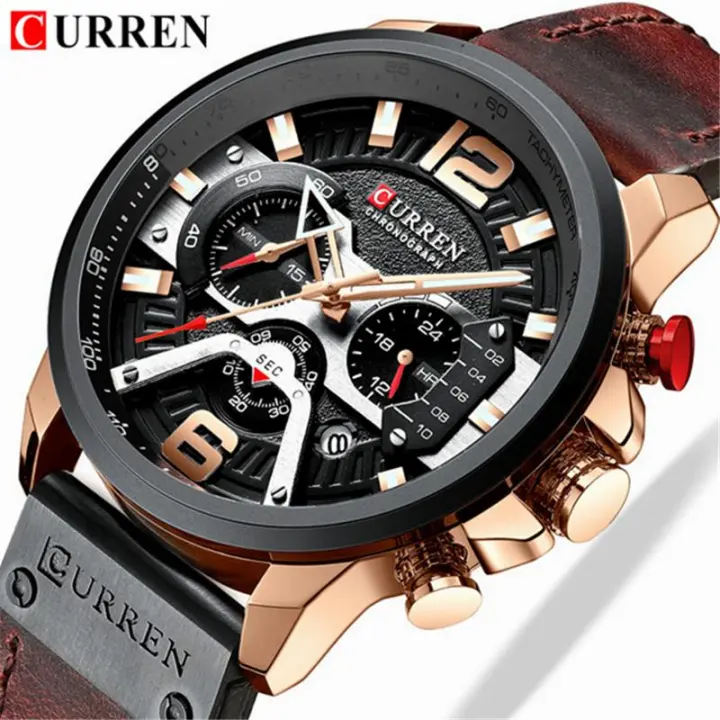 curren leisure style fashion watch price