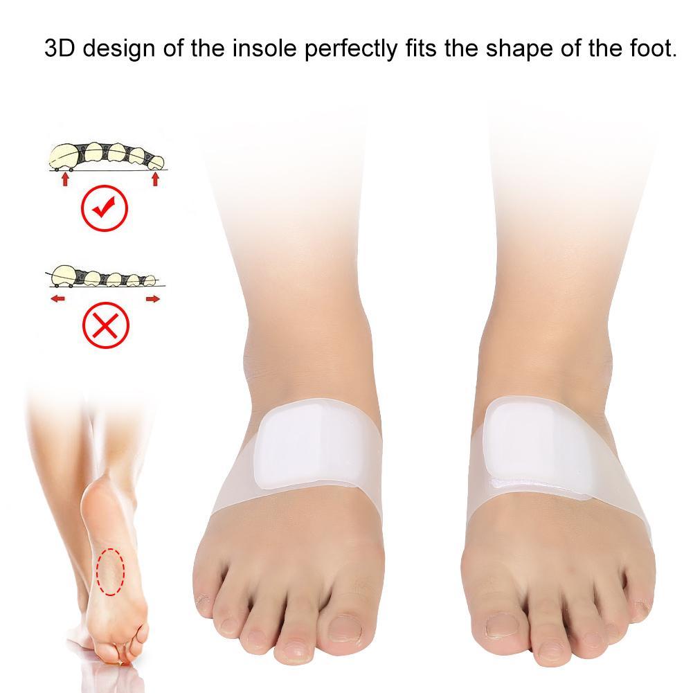1 Pair X Silicone Orthotic Feet Foot 