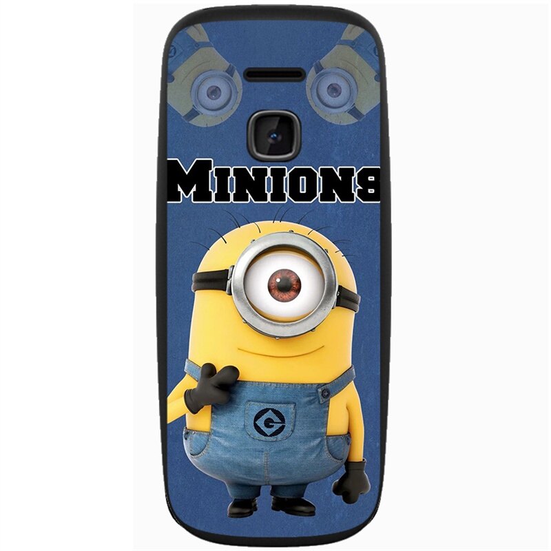 Cute cartoon printed silicone tpu phone cover case for nokia 105 2017 105 2019