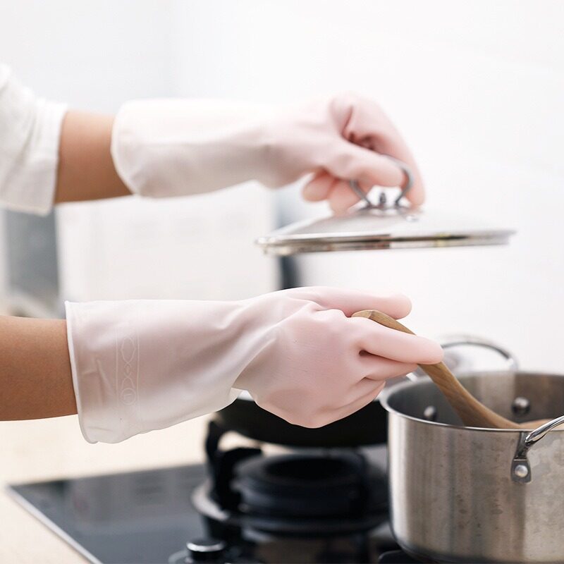 HOME BEST 2pc Hand Gloves Glove Kitchen Durable Cleaning Housework