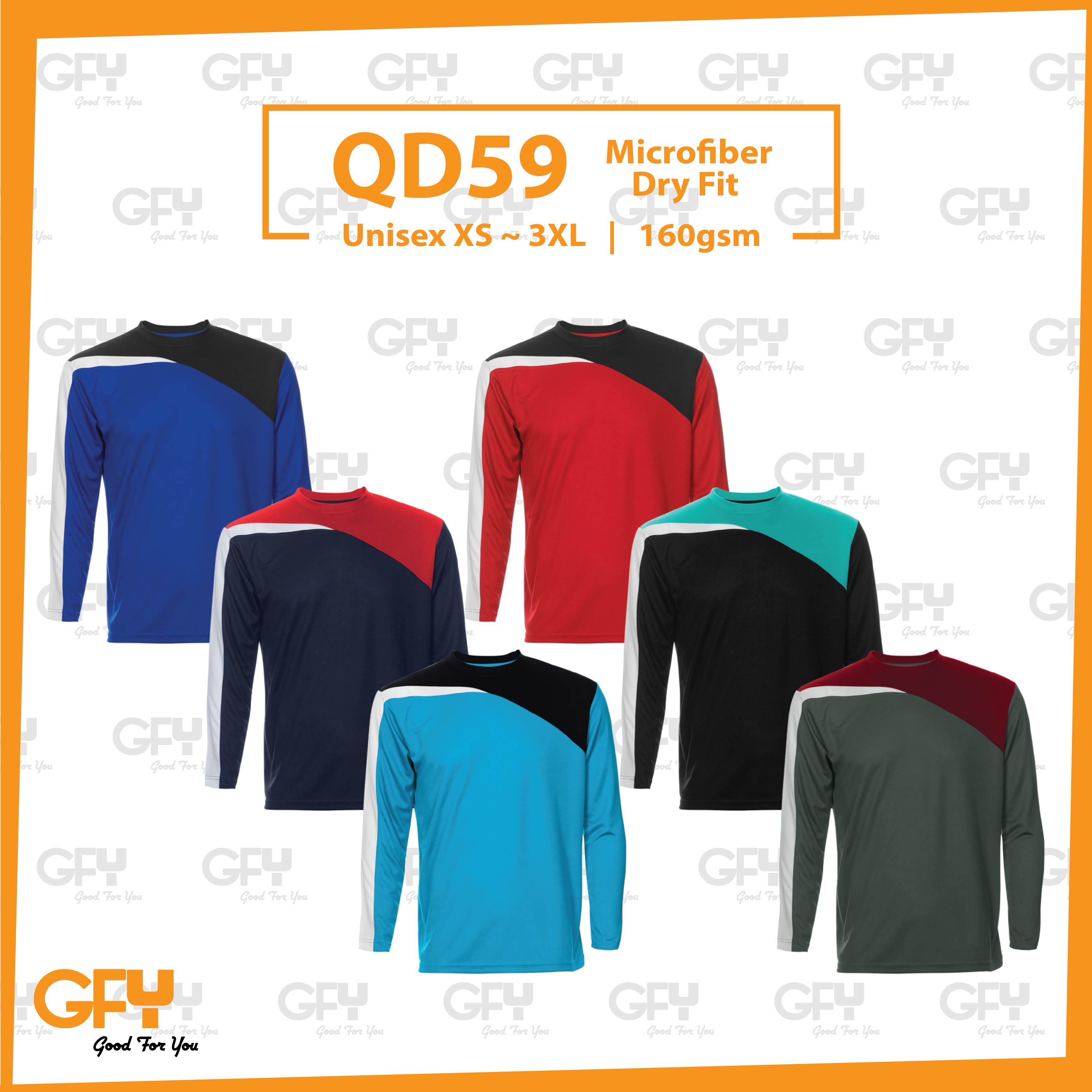QD59 OREN SPORT Unisex Long Sleeve 