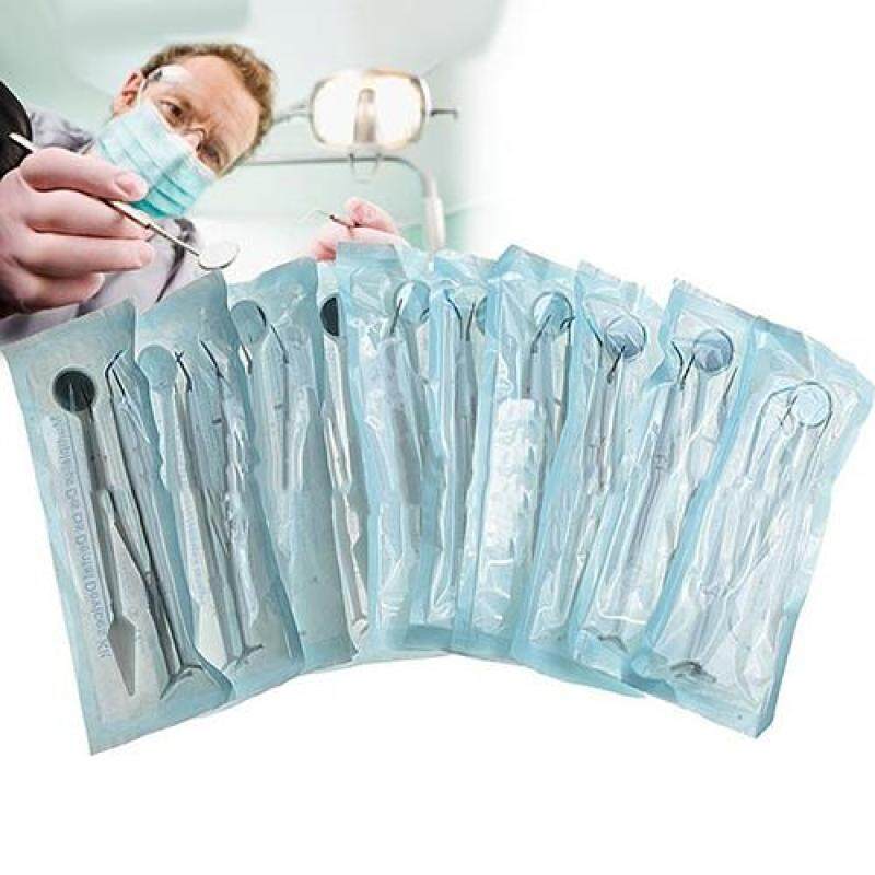Xiaxuannai®Bộ Dụng Cụ Nha Khoa Không Gỉ, Bộ Gương Chăm Sóc Răng Sạch Sẽ, 3 Chiếc/Cái/lốc