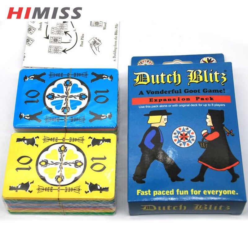 HIMISS RC Dutch Blitz Card Game Basic Expansion Pack