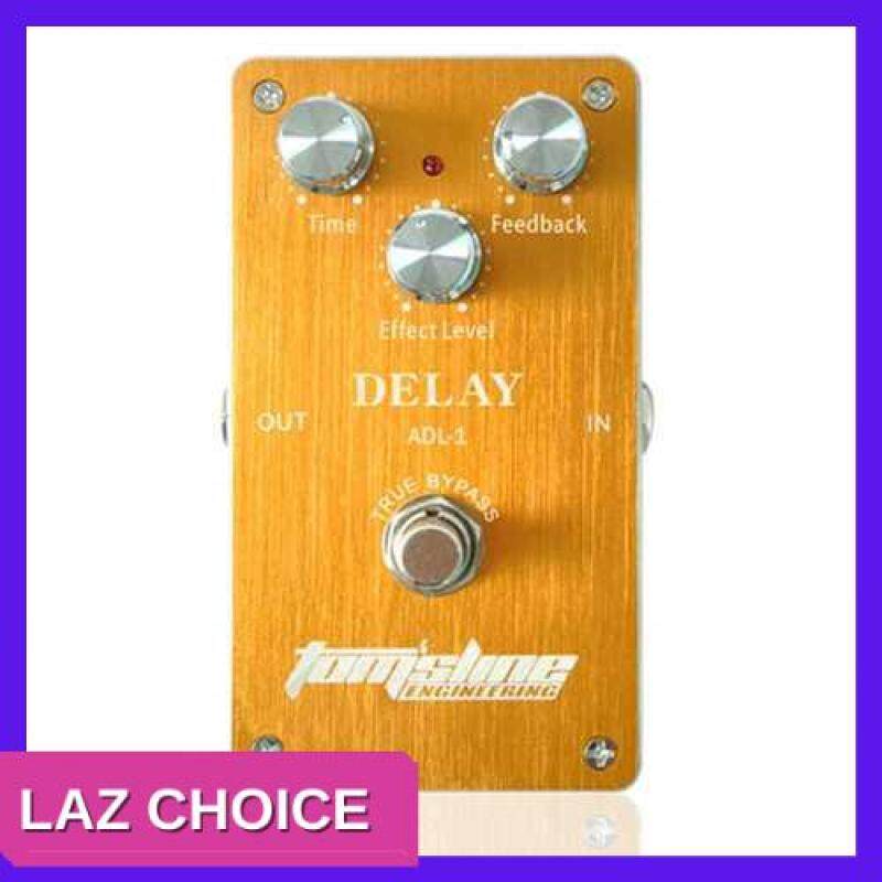 LAZ CHOICE Aroma ADL-1 Delay Electric Guitar Effect Pedal Aluminum Alloy Housing True Bypass (Yellow) Malaysia