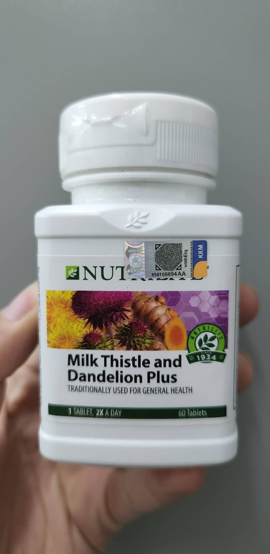 Nutrilite Milk Thistle And Dandelion Plus (60 Tab) Lazada
