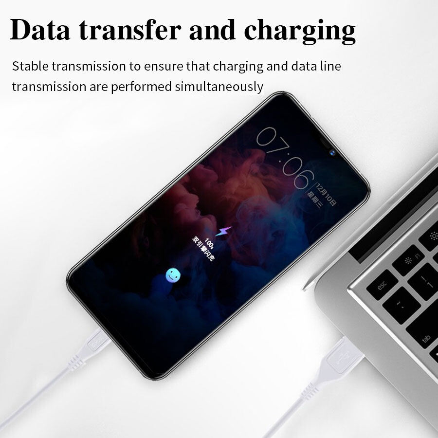 Micro USB Cable 1m Fast Charging USB Data Mobile Phone Android Adapter Charger For Vivo V11 V11i V15 Pro V5 V7 Y15 Y12 Y91 Y81 Y95 Y91i Y81i Y71 Y53 Y85 Y91C X21 S1 Y20i Y19 Y17 Y20 Y11 V15 V9 V7 Plus Micro USB Charge Cord Cable