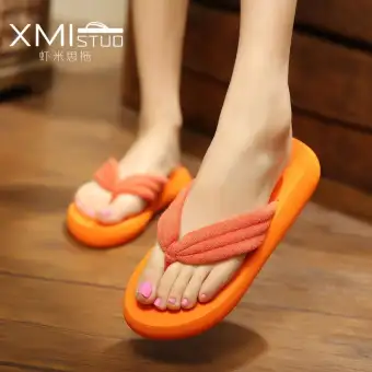 sponge flip flops
