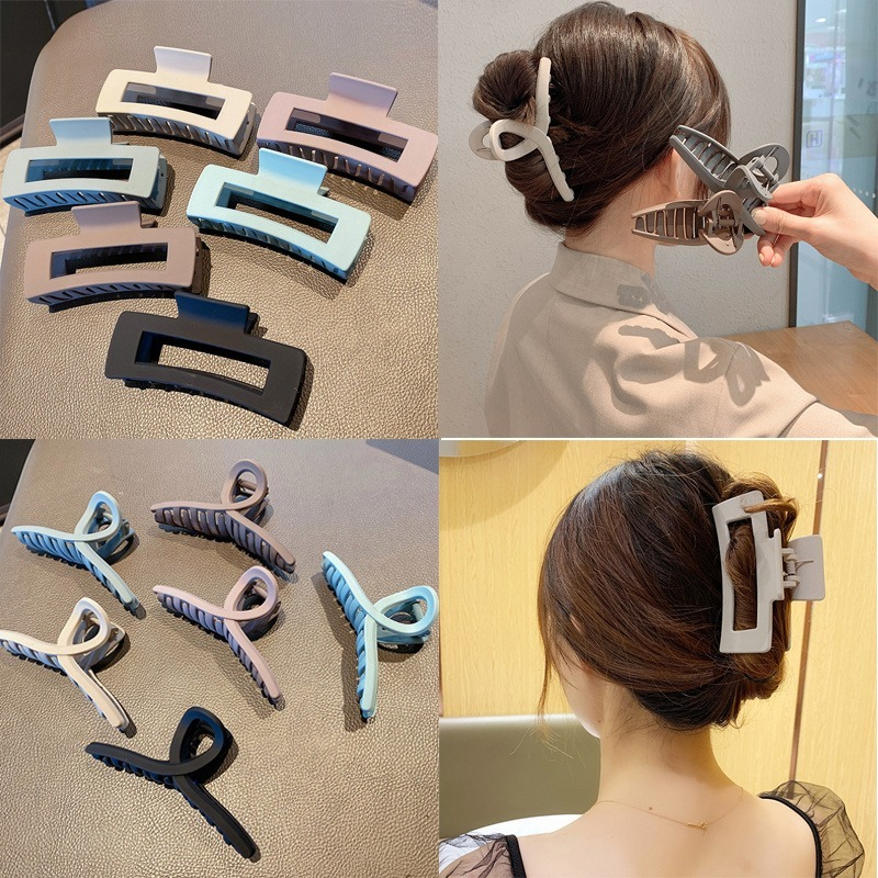 Fashion Simple Crab Claws Hair Clips Multiple Design Options For Women