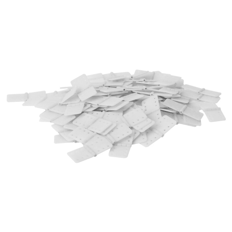 20pcs Hinge Linker Plastic Small for RC Airplane Aircraft Helicopter Fixed Wing Model Support