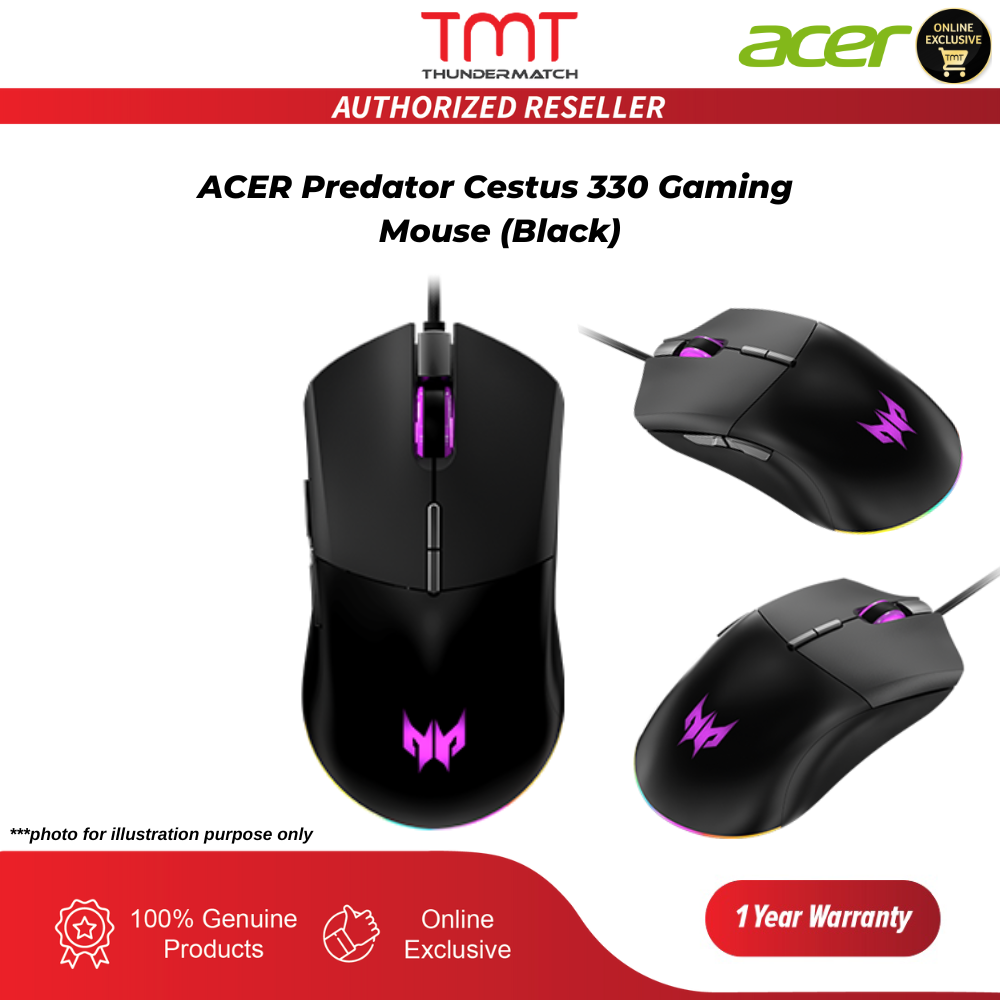 ACER Predator Cestus 330 Wired Gaming Mouse Lazada