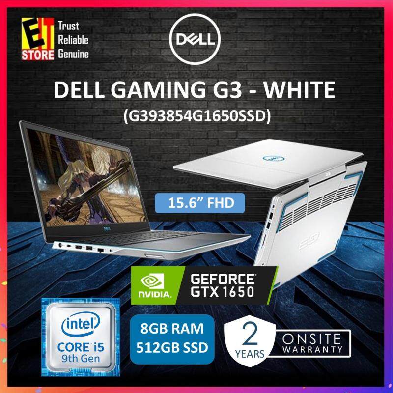 DELL GAMING G3 WHITE (G393854G1650SSD)(I5-9300H/8GB/512GB SSD/15.6FHD/4GB GTX 1650/W10/2YRS) Malaysia