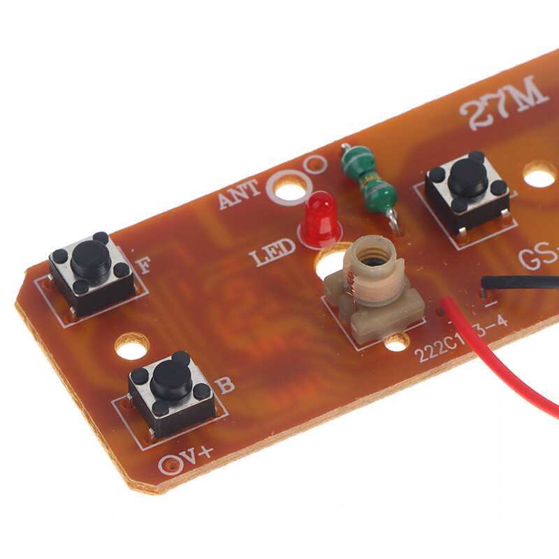 Bảng Mạch PCB Máy Thu Phát Điều Khiển Từ Xa 4CH 27MHz Cho Xe Hơi Điều Khiển Từ Xa