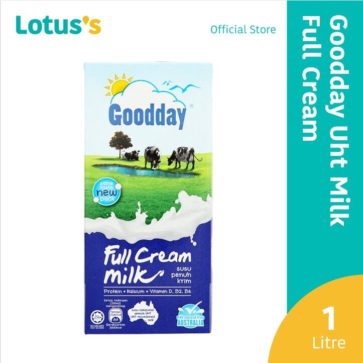 Goodday Uht Milk Full Cream 1l Lazada