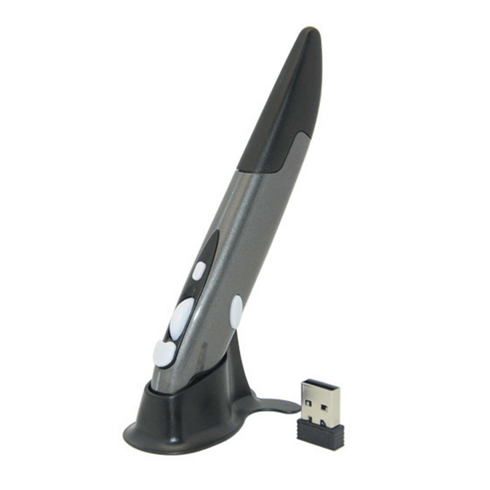 The Supernatural Shop Wireless Mouse Pen 2.4G DPI Adjustable Portable Vertical Pen-shaped Stylus for Computer Reliable USB Wireless