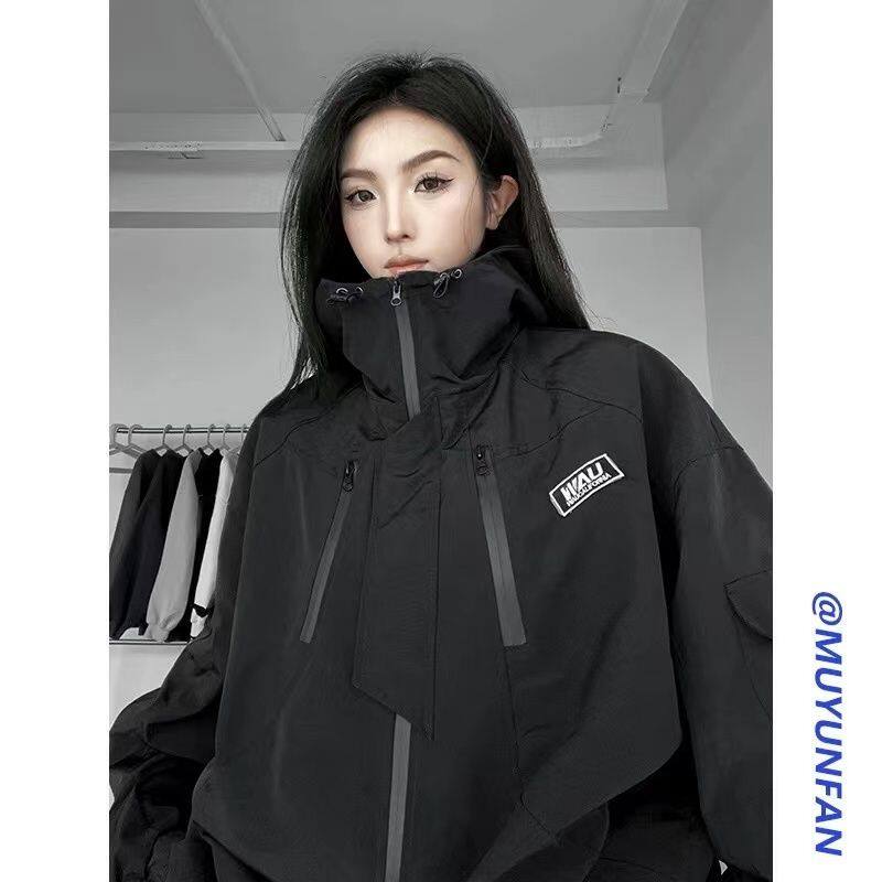 OEM Hooded Jacket Jacket for Men and Women Loose Outdoor Windproof and Waterproof Work Jacket Couple Clothes