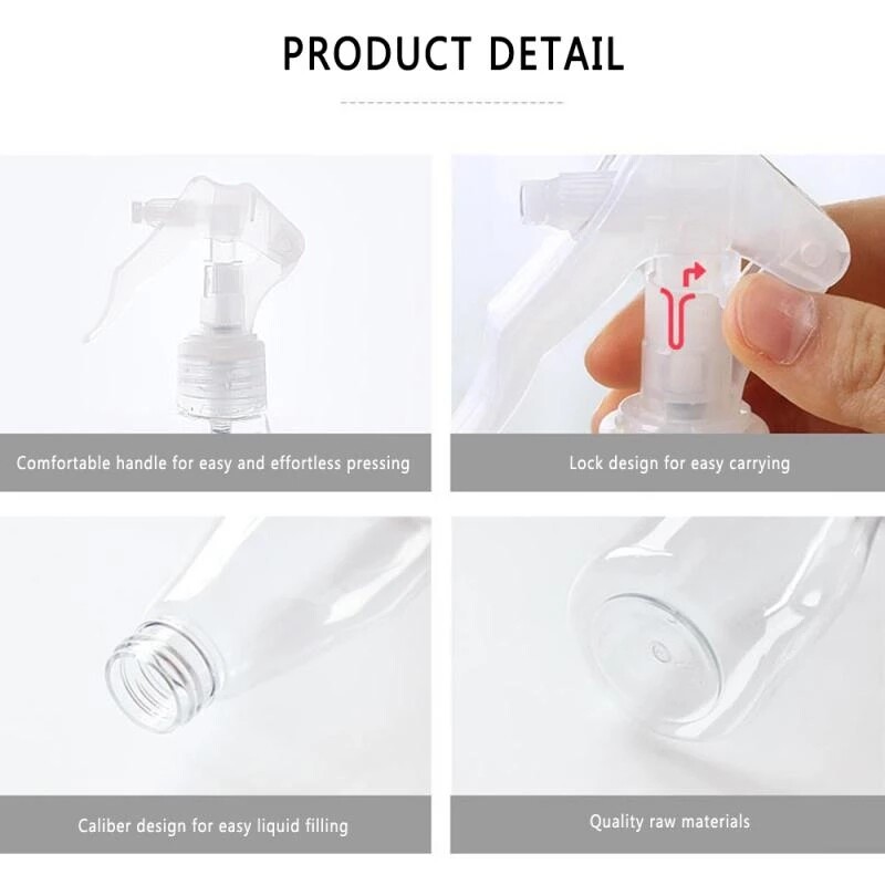 3 Chai Xịt Bình Nước Chai Xịt Sương Mịn Rỗng 200Ml Máy Phun Nước Nhỏ, Chai Nước Hoa Xịt Trang Điểm Có Thể Nạp Lại Du Lịch