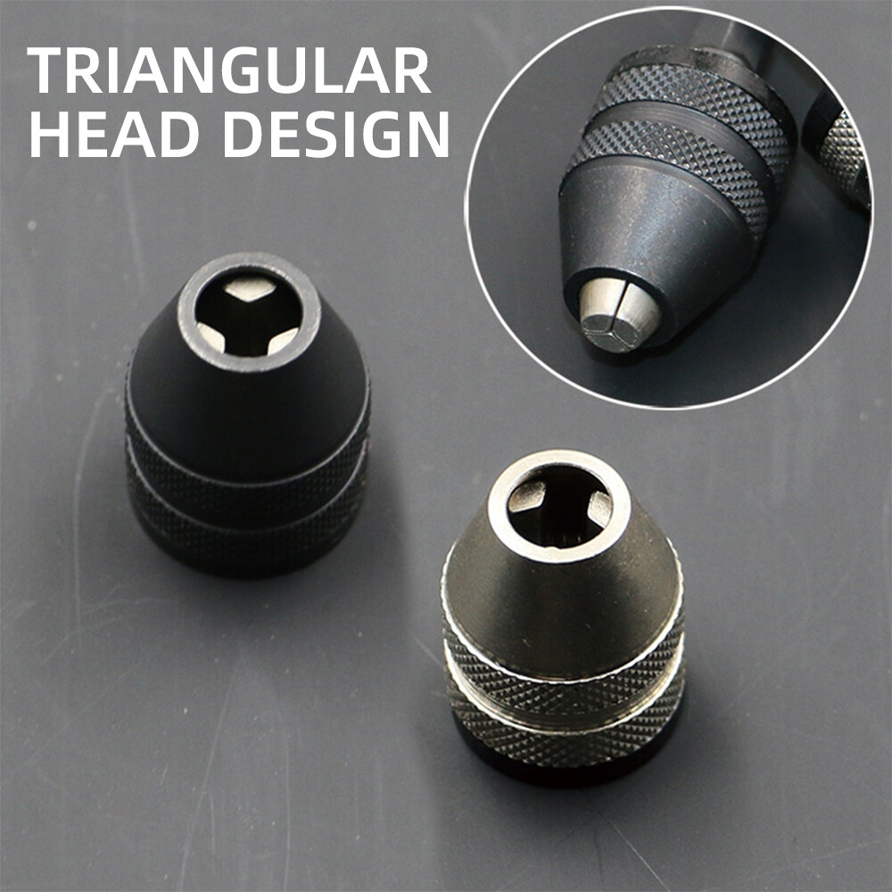 Electric drill adapter keyless drill chuck hexagonal handle electric motorcycle chuck accessories