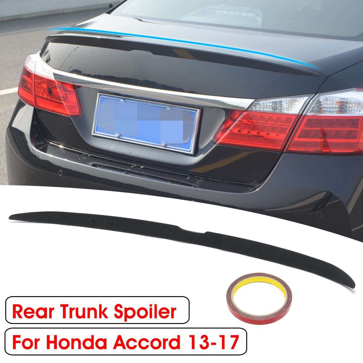 Car Rear Trunk Spoiler For Honda Accord 2014 2015 2016 2017 Car