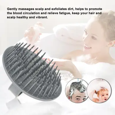Shampoo Brush Comb Anti-Dandruff Anti-skid Hairbrush Scalp Massage Comb Body Hair Shower Cleaning Tool ABODY