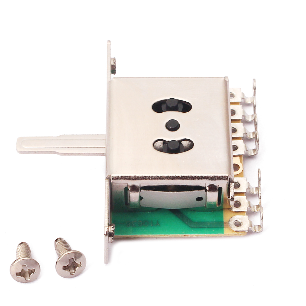 BNGUITAR 5-way Micro Guitar Selector with Black Tip for Electric Guitar