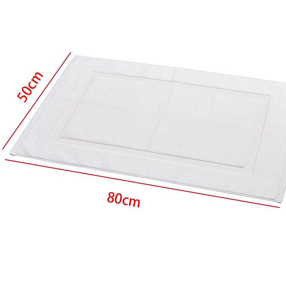 50x80 cm Có Thể Rửa Sàn Nhà Tắm Phòng Tắm chống Trơn Trượt Cotton Dệt Tắm Thảm