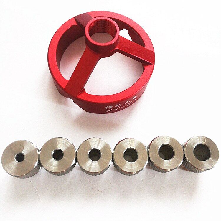 Aluminum Alloy 90 Degree Drill Guide 5/6/7/8/9/10mm Drill Bit Hole Puncher Locator Jig Hinged hole opener Woodworking Tools