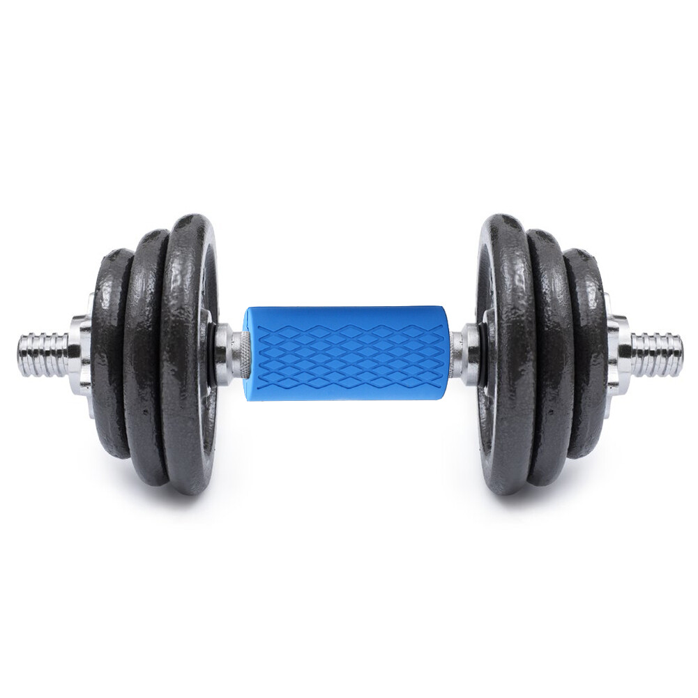 Pull Up Weightlifting Support Silicone Protect Pad 2pcs Thick Dumbbell Fat Barbell Grips Bar Handle