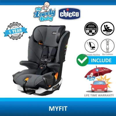 Chicco Myfit Harness Isofix Booster Car Seat - FREE Lifetime Warranty Crash Exchange Program - My Lovely Baby