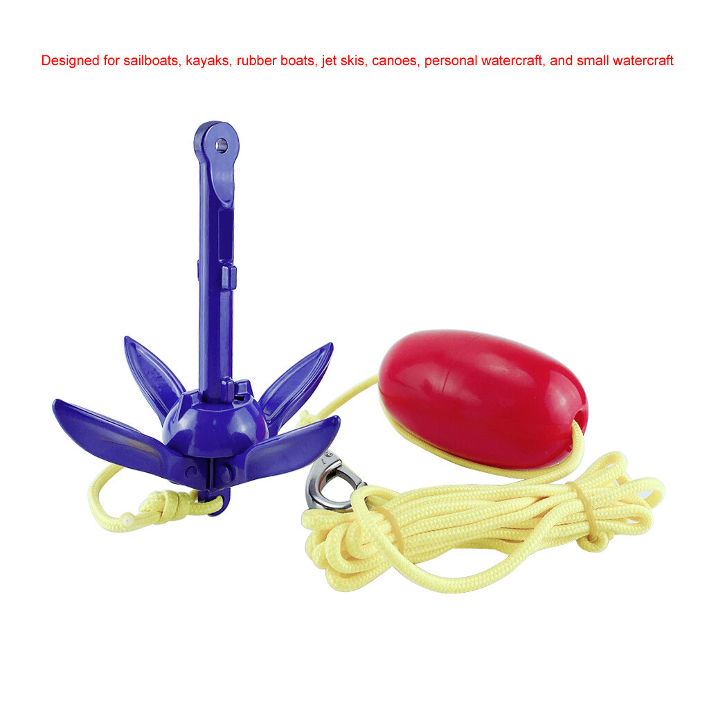 Baoblaze Aluminum Boat Anchor for Sailboats