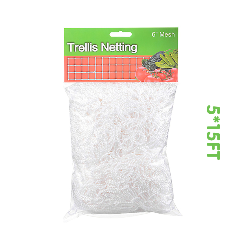 Lưới mắt cáo trồng cây leo và thủy canh đa dụng có chất liệu polyester - INTL