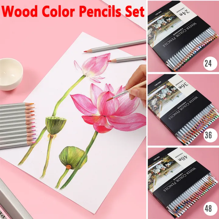 Sgfgfgdf Kotak Besi Cat Tangan Sekolah Perlengkapan Seni Sketsa Set Pensil Gambar Pensil Melukis Larut Air Seniman Kayu Lapis Warna Lazada Indonesia