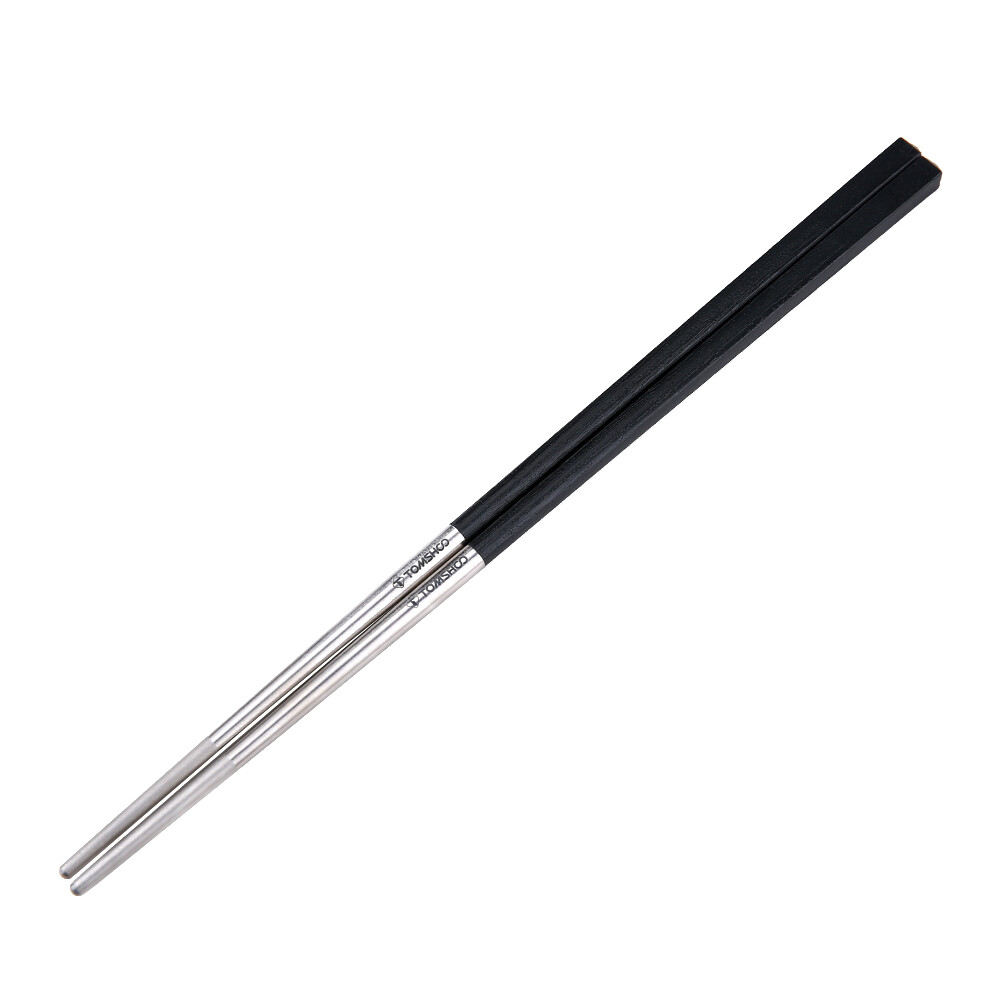 TOMSHOO Titanium Chopsticks with Carbon Fiber One Pair
