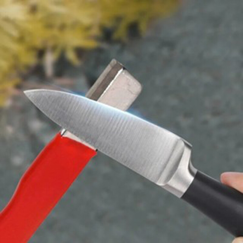 2Pcs Pocket Sharpener Portable Sharpening Stone Kitchen Tool Professional Handheld Fast Grindstone Knife Outdoor Tools Trekking Barbecue