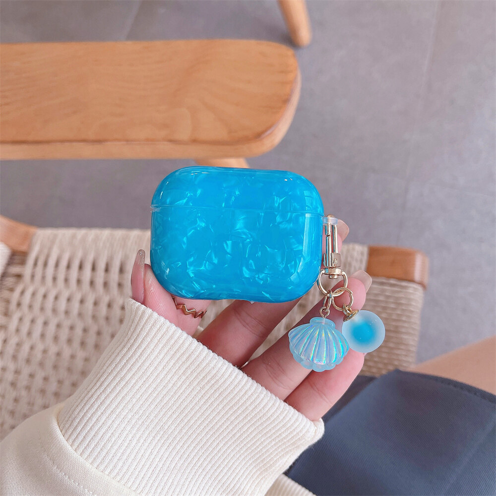 Dreamy Case for Apple AirPods 3rd Generation Case for AirPods 1 2 3 Case for AirPods Pro 2 Case with Keychain Glossy Shell
