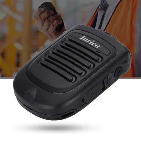 【Free Microphone】BM001 Zello Walkie มือถือไร้สายบลูทูธ PTT ไมโครโฟนแบบใช้มือถือ