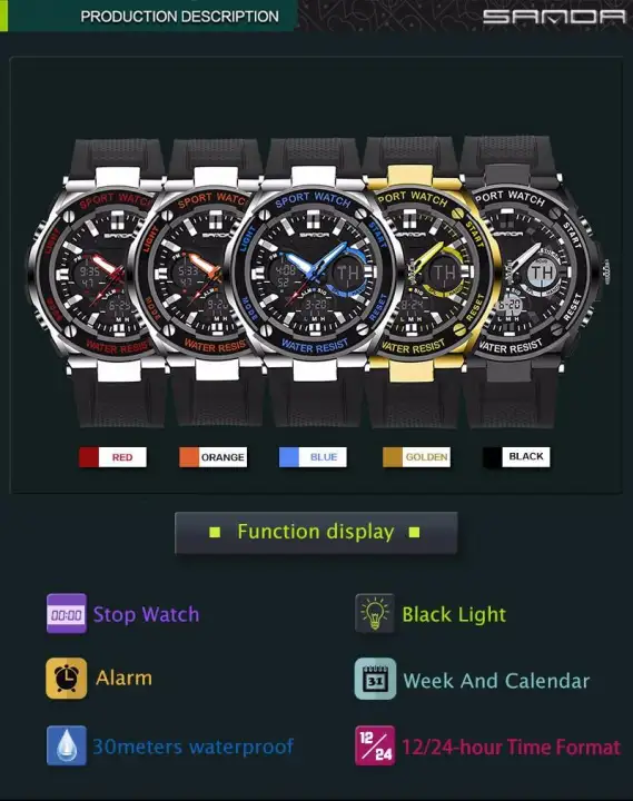 sanda 733 watch