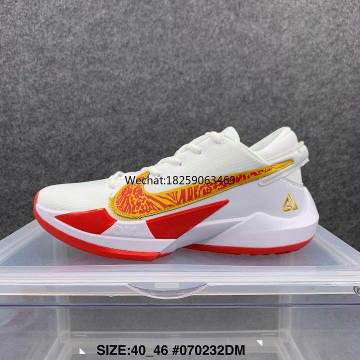 giannis antetokounmpo red shoes