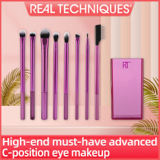 Real techniques rt bộ cọ trang điểm bàn chải liền mạch cọ má hồng chuyên nghiệp nghệ sĩ trang điểm cọ trang điểm mắt trọn bộ các công cụ làm nổi bật bàn chải entry-level thiết lập cọ che khuyết điểm cọ đánh phấn nền cọ kẻ mắt cọ đánh phấn mắt cọ vẽ