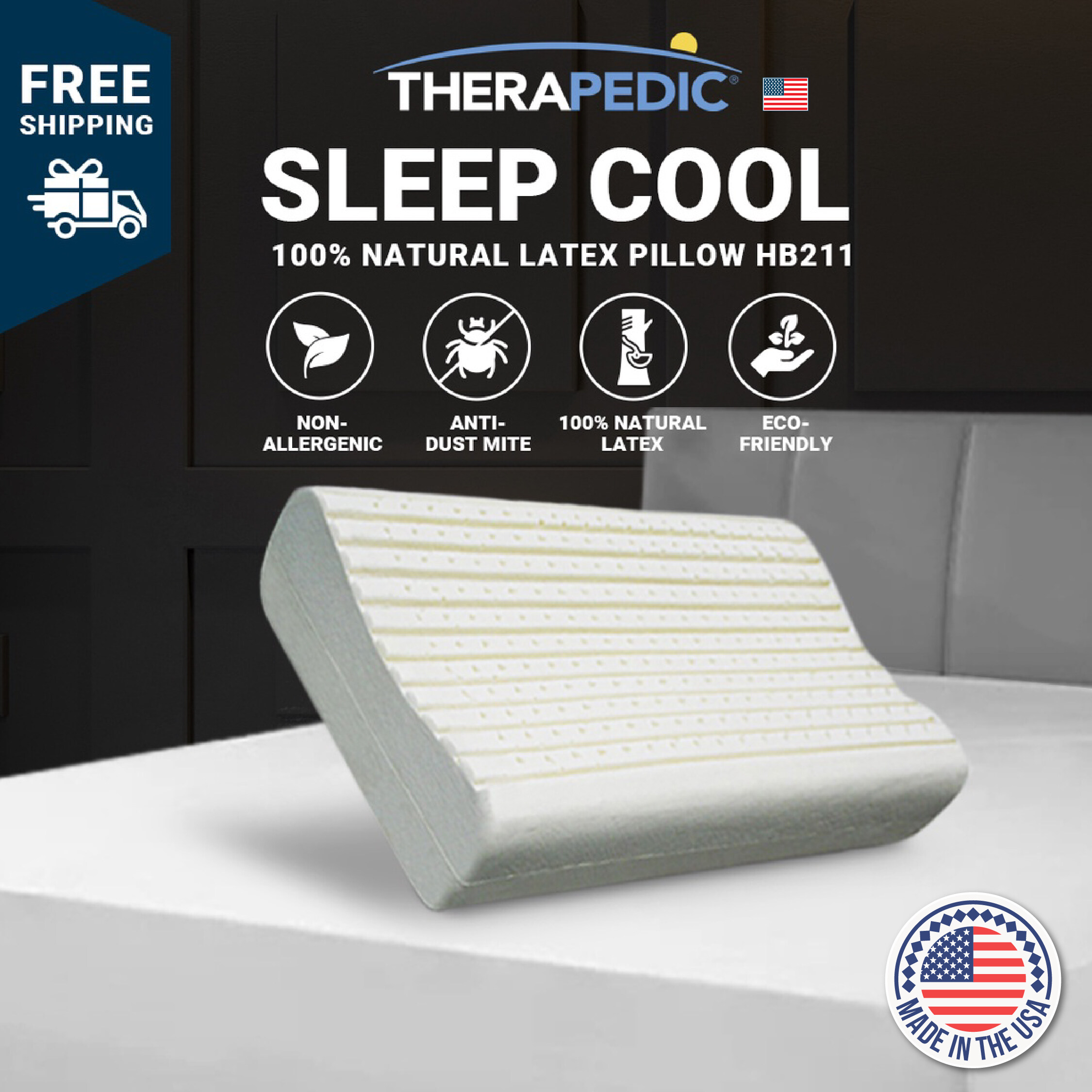 Therapedic store cool pillow