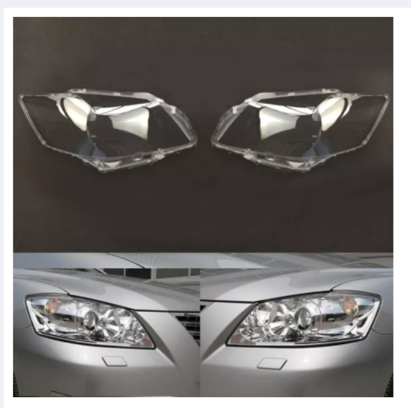 2 Ống Kính Đèn Pha Ô Tô Cho Toyota Camry 2006 2007 2008 Vỏ Thay Thế Ô Tô Tự Động