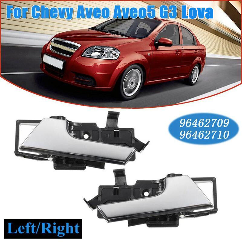 1pcs left right front rear car interior door handle inside grab handle frame cover for chevrolet aveo 07-11 aveo5 lova pontiac g3 oe: 96462709 /10
