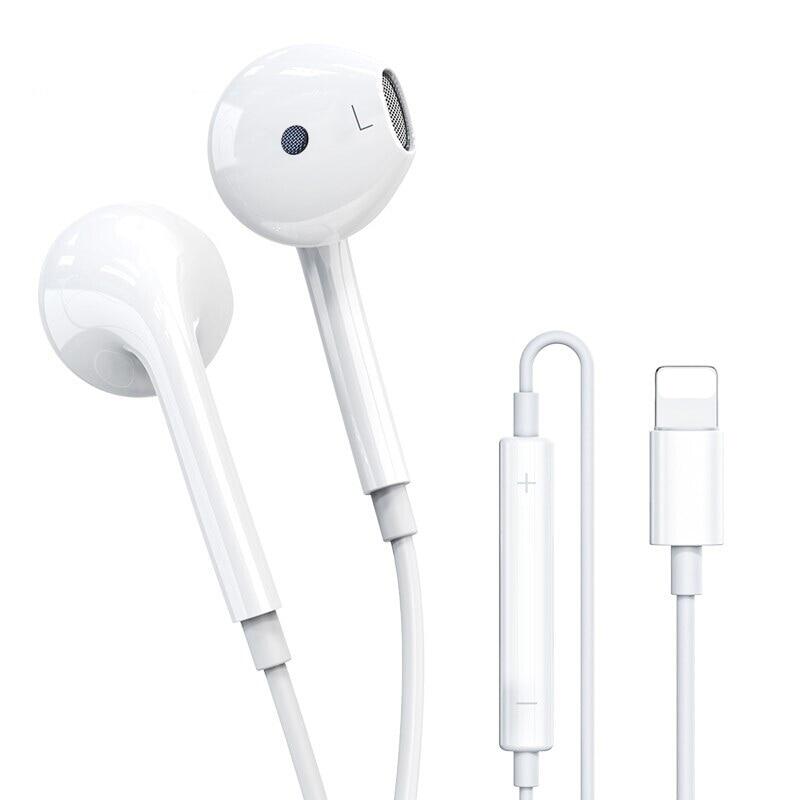 Headphones/Earbuds/Earphones Wired Headphones Noise Isolating Earphones Built-in Microphone with Remote & Micphone Compatible with iPhone 7/7plus 8/8plus X/Xs/XR/Xs max/11/12/pro/se/remotecontrol 