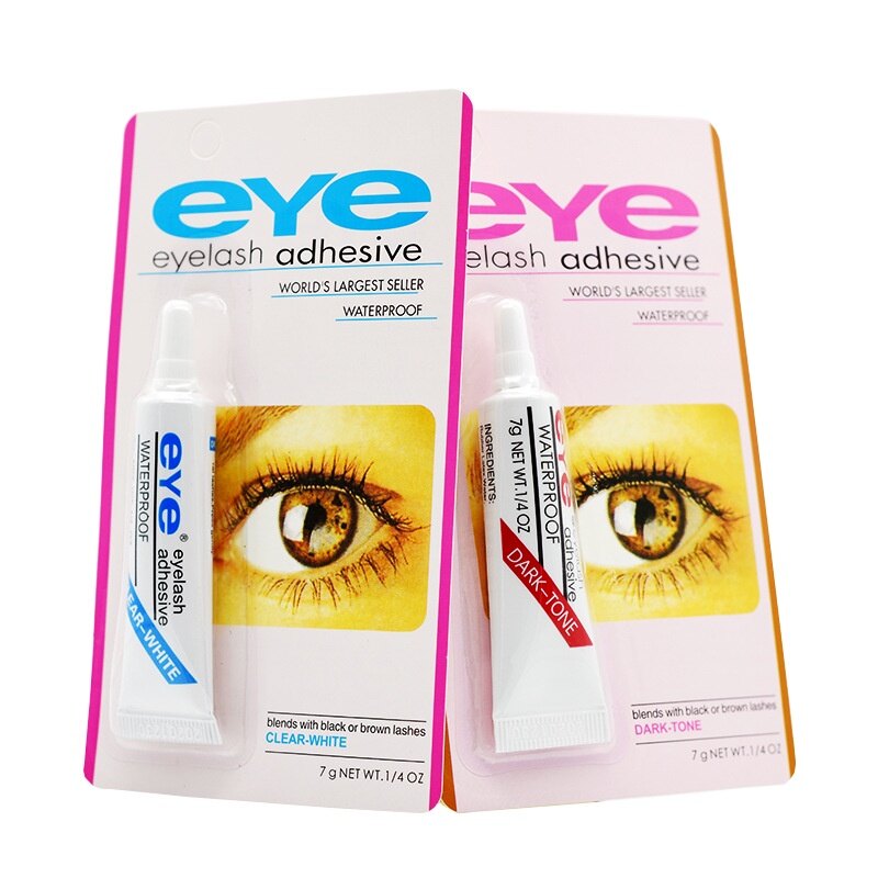 Waterproof False Eyelashes Glue Makeup Adhesive Eye Lash Glue 7g Long Lasting False Eyelash Glue