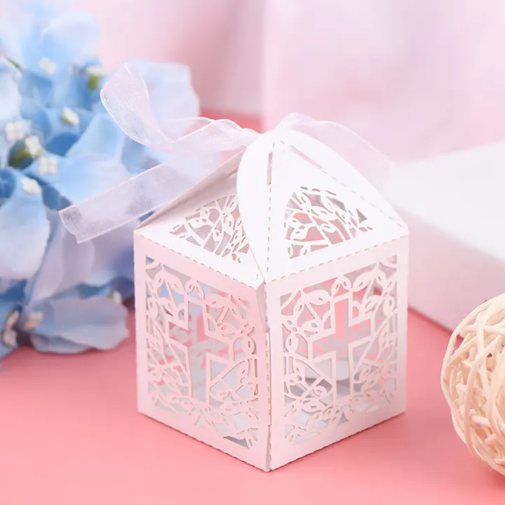 white christening box