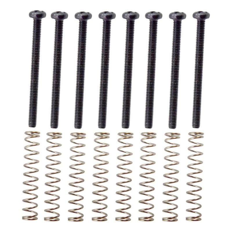 Baoblade 8pcs/Set Humbucker Pickup Frame Cover Screws + Springs for Electric Guitar Malaysia